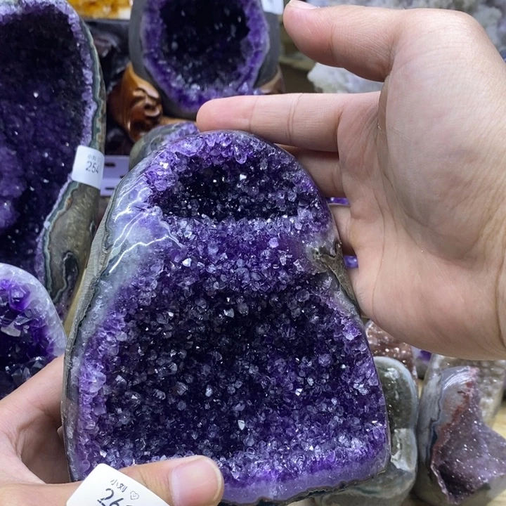未镶嵌紫晶大型摆件（非配饰）