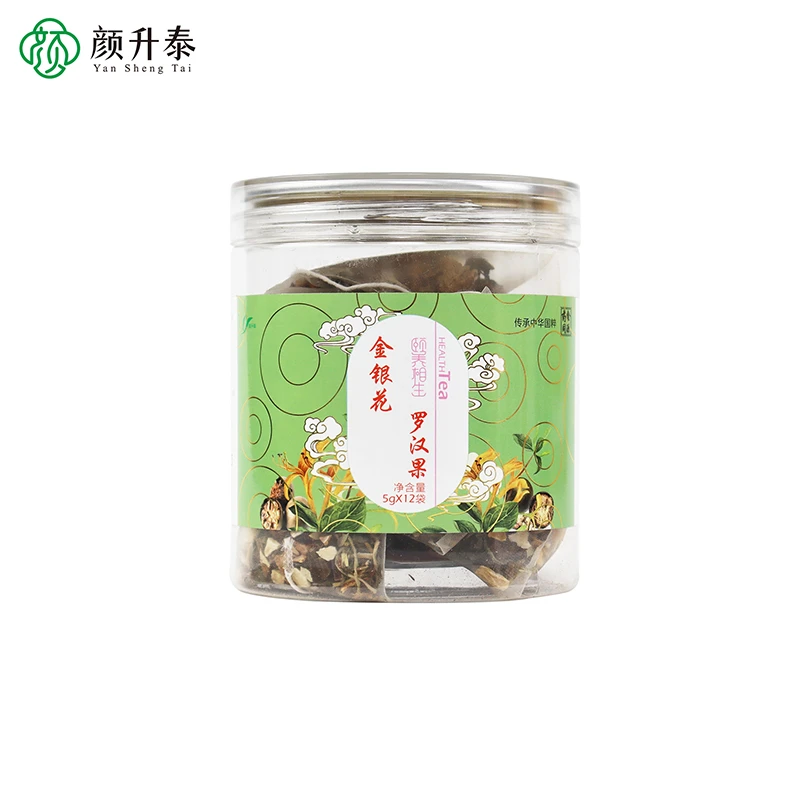 【颜升泰】金银花罗汉果茶新鲜花香养生独立清润袋泡健康精选好茶