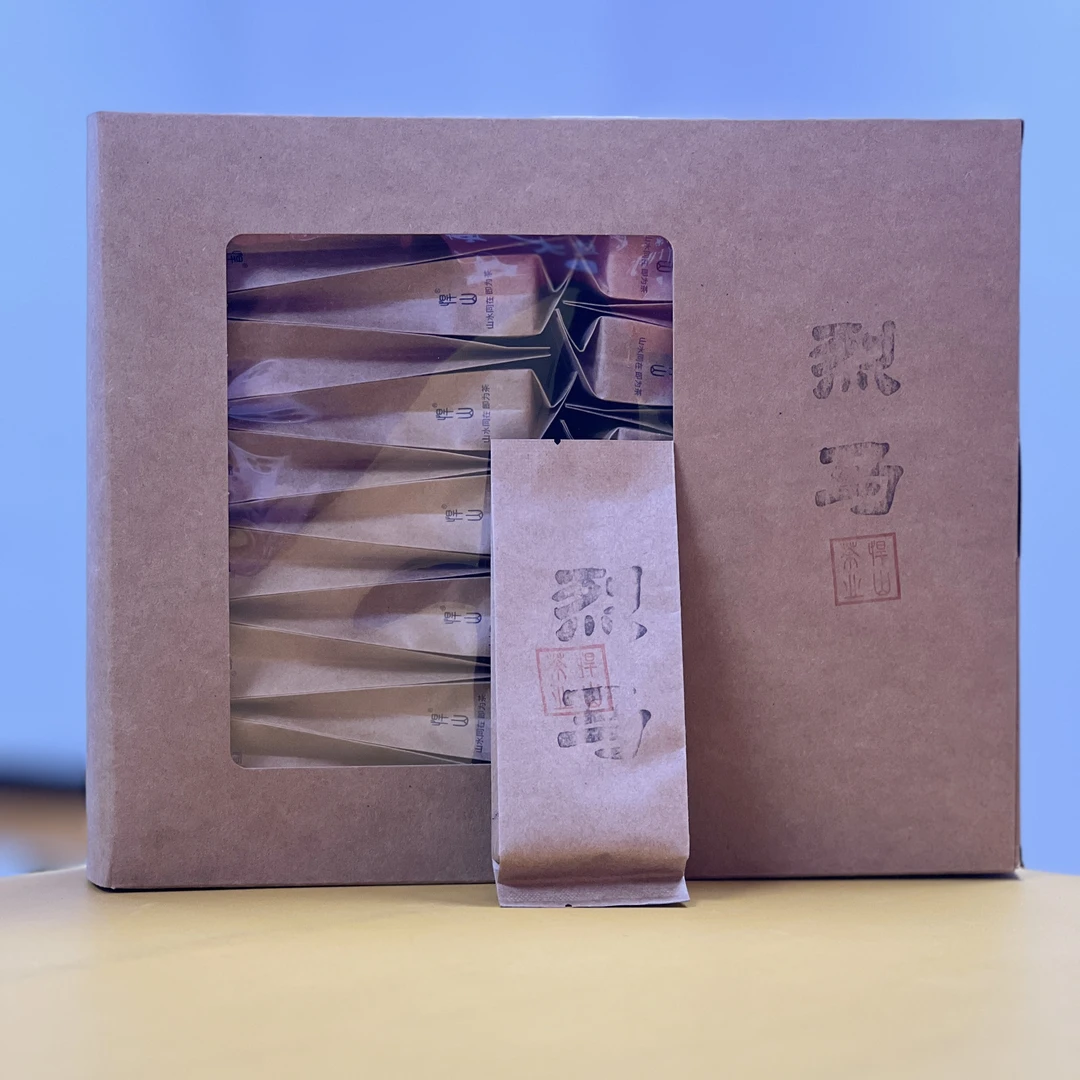 此山中【烈马】武夷岩茶坑涧肉桂30泡pvc