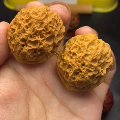 文玩核桃把件40尺珊瑚绣球