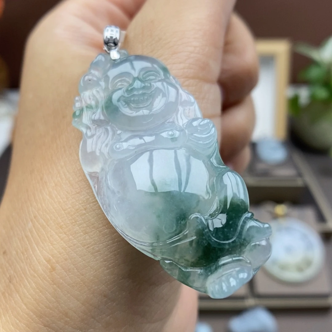 【闪购商品】颈饰18K金镶嵌翡翠30