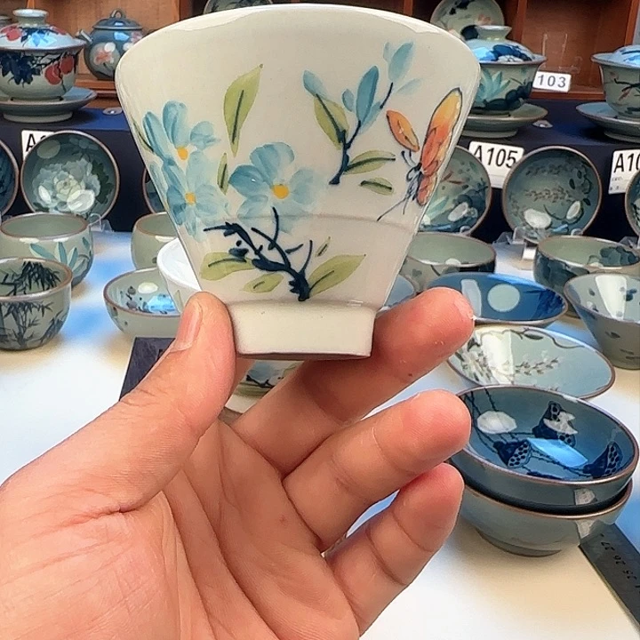 景德镇陶瓷陶瓷杯茶具