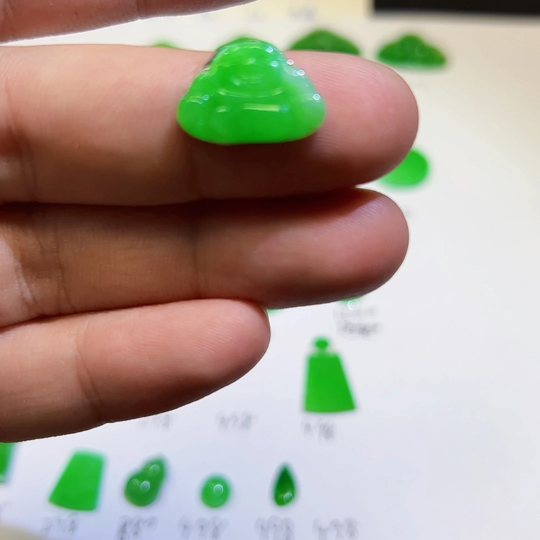 裸石翡翠天然缅甸A货翡翠