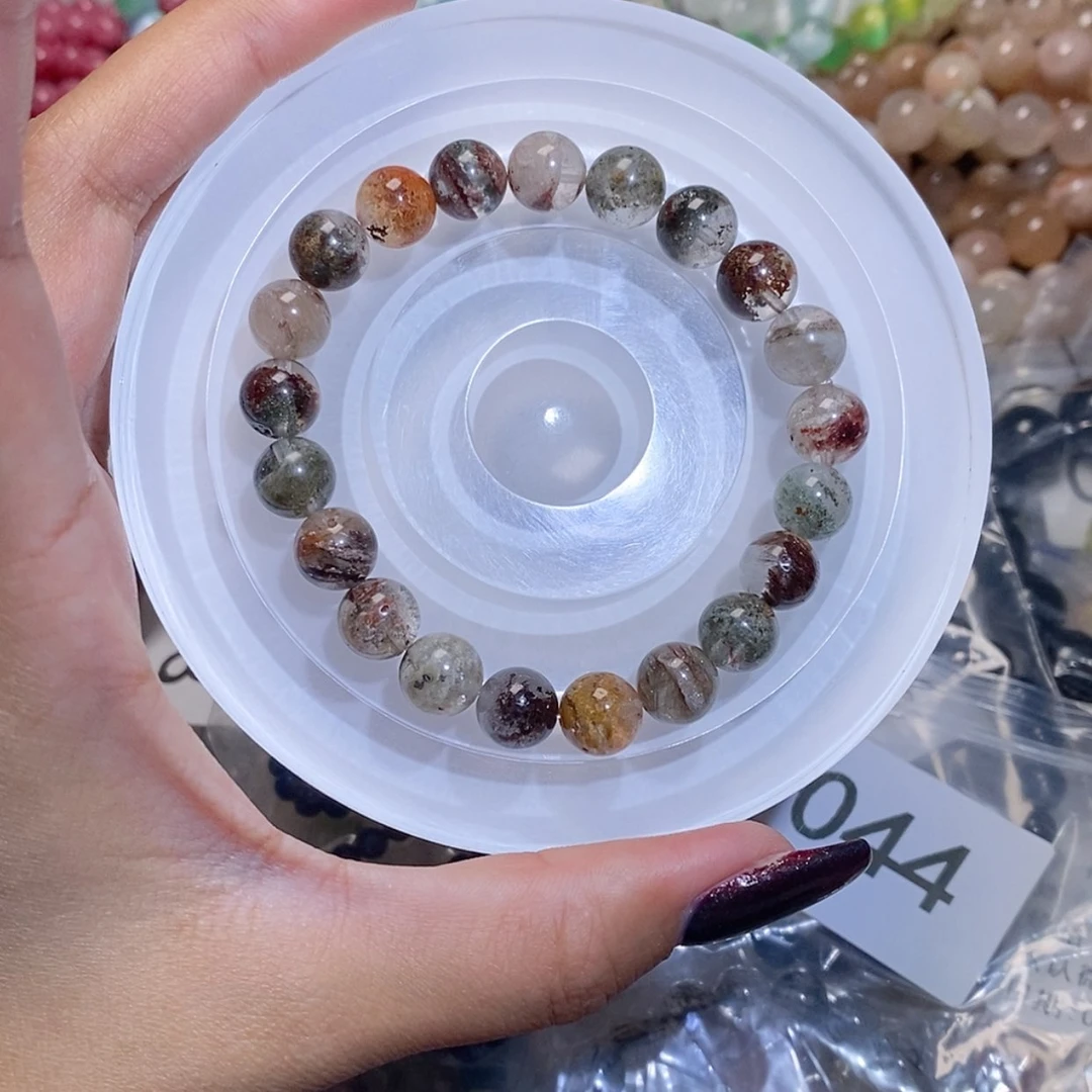 【闪购商品】水晶手链银S925镶嵌兔毛幽灵134