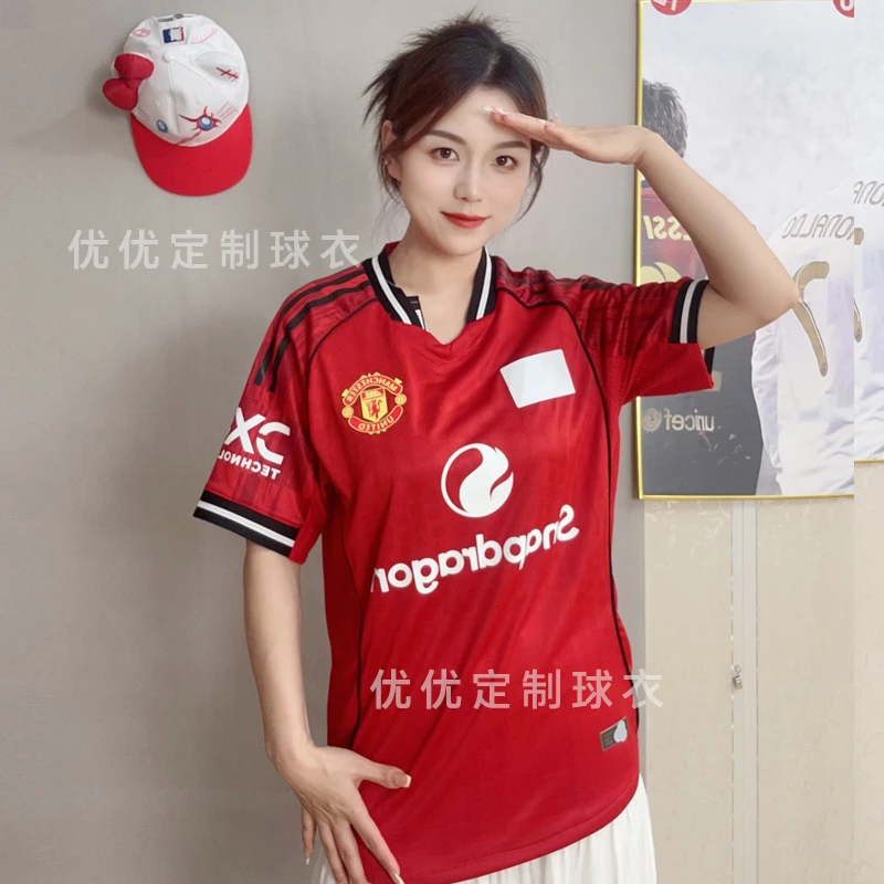 超A级25-26曼联主场红魔曼彻斯特联队球衣C罗加纳乔球员迷版英超