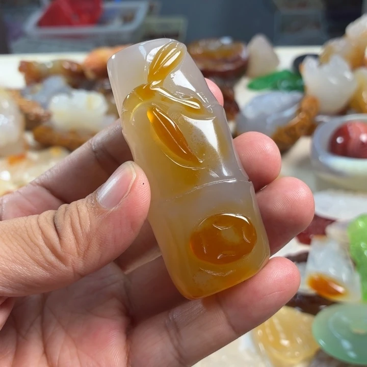 未镶嵌吊坠(不含链)玛瑙/玉髓