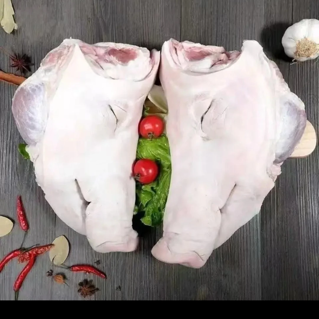 新鲜去骨无耳猪头肉猪鼻子猪脸肉好吃肉