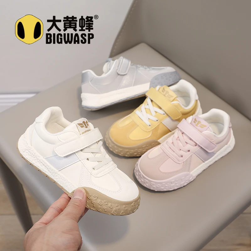 大黄蜂2025秋季新款运动鞋男女童校园儿童鞋子百搭休闲儿童板鞋潮