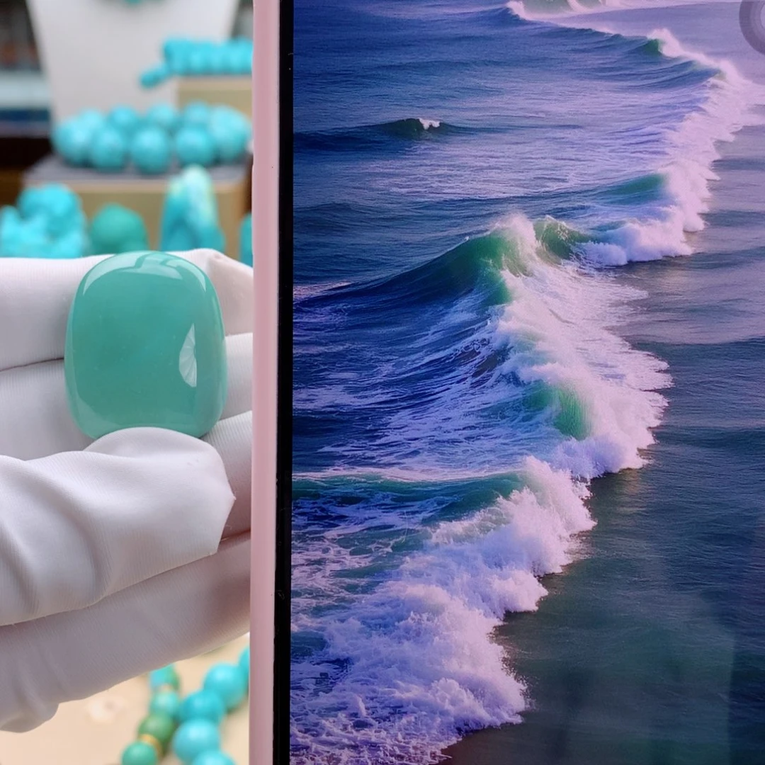 未镶嵌绿松石珠宝奇石