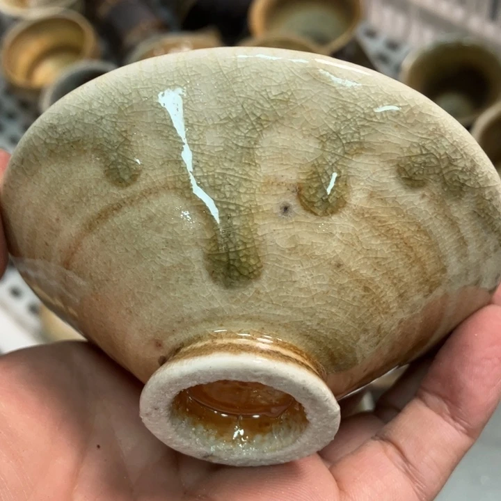 柴烧茶具宝瓶大放漏