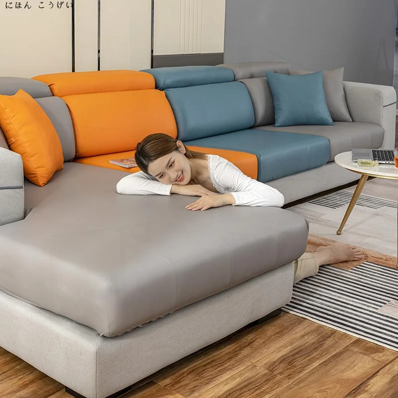 科技布弹力沙发套罩全包万能防水皮沙发笠2023新款四季通用不沾毛