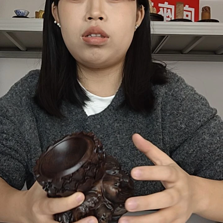 树脂制品实木底座，工厂发货