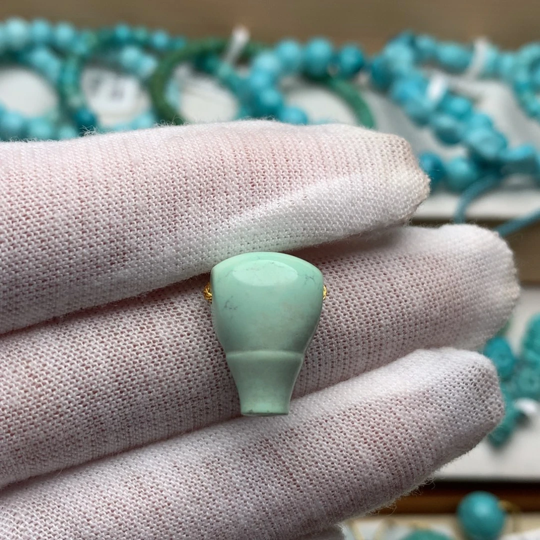 绿松石未镶嵌珠宝奇石12.5mm