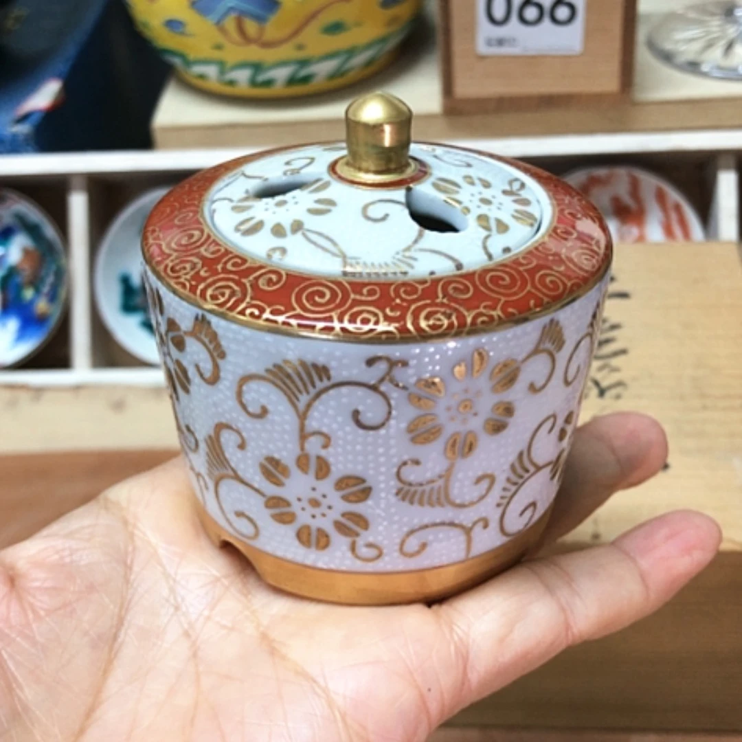 【闪购商品】碗九谷烧手绘豆香炉