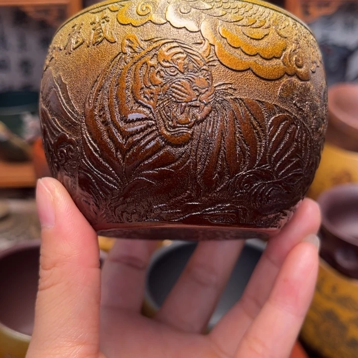茶杯紫砂宜兴紫砂茶具正品