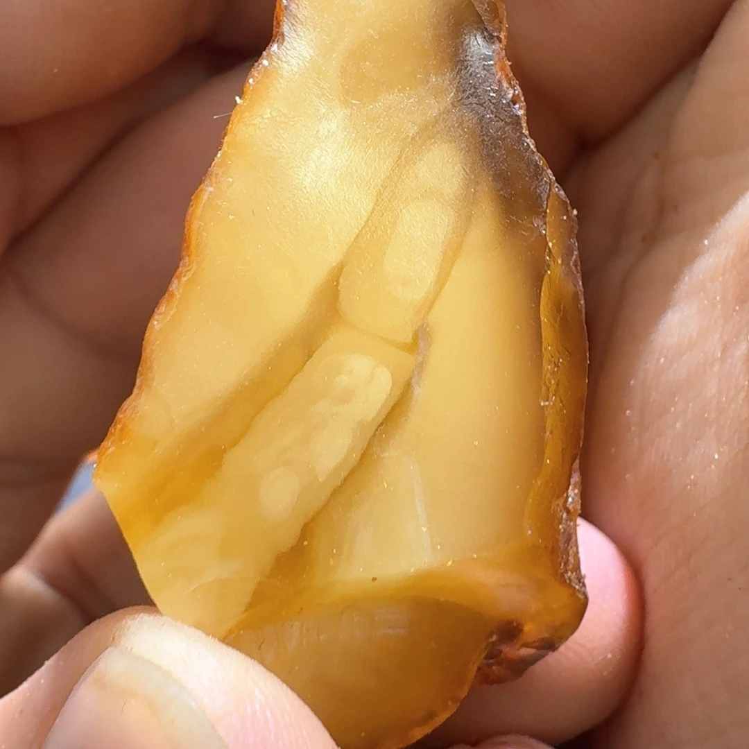 定制琥珀未镶嵌孙*然专拍