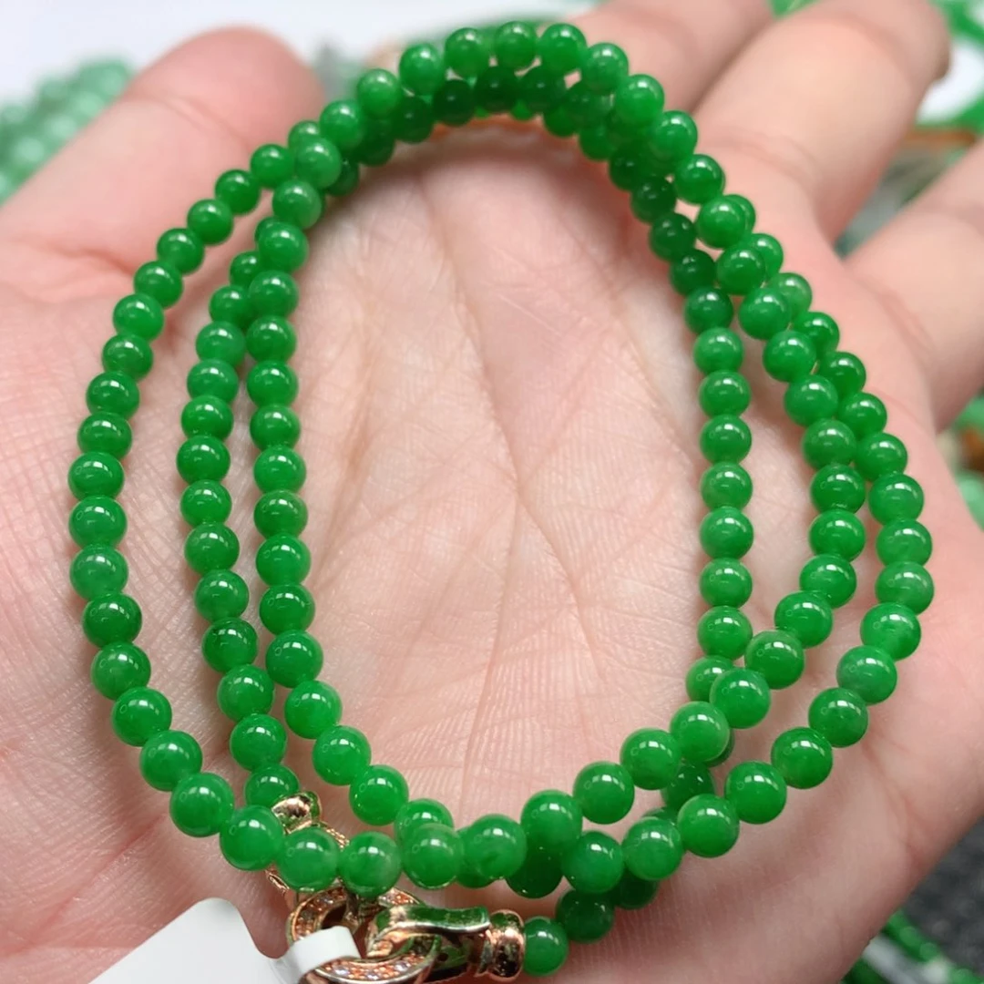 未镶嵌手链翡翠翡翠