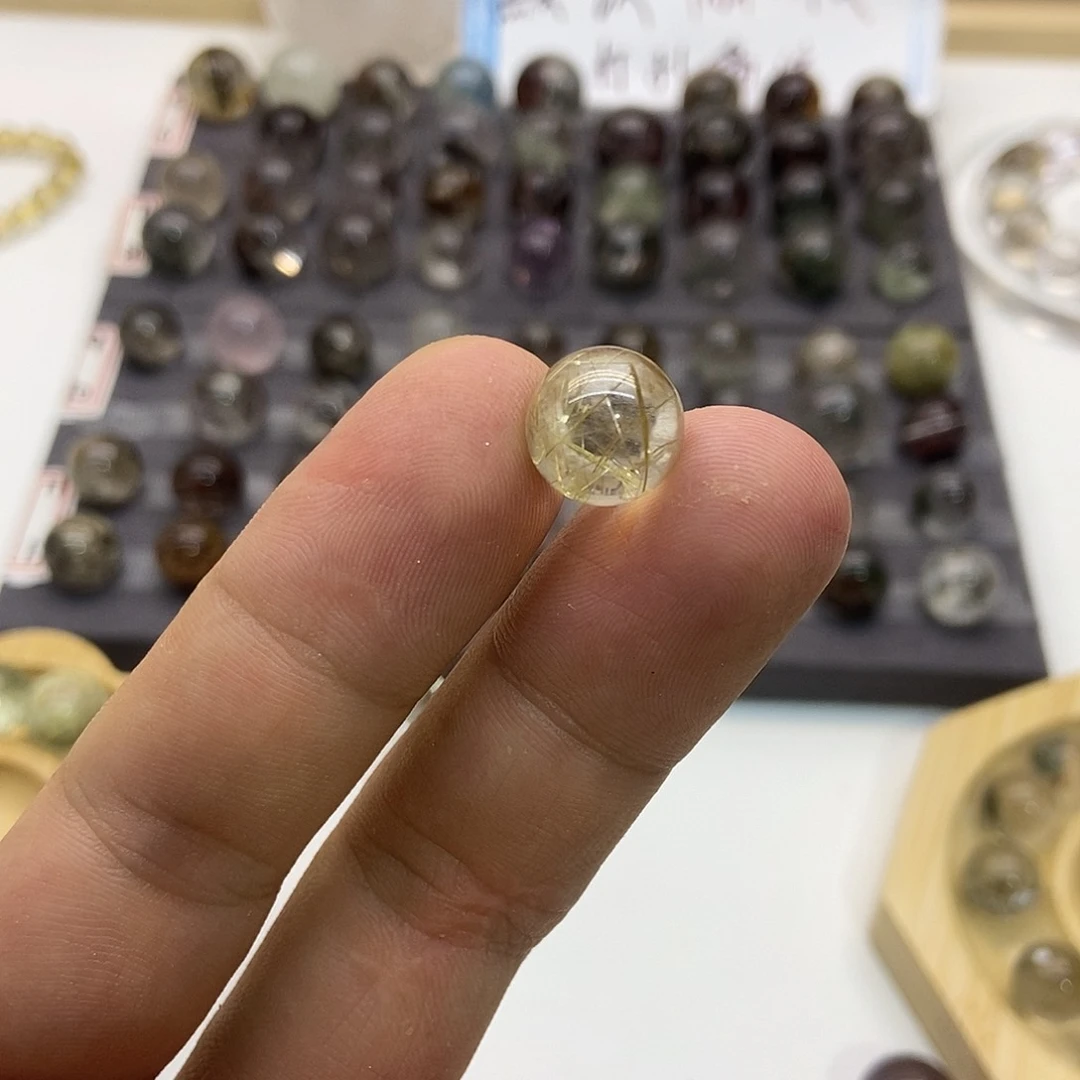 水晶珠宝半成品未镶嵌