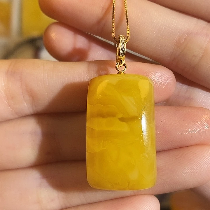 定制琥珀未镶嵌琥珀蜜蜡