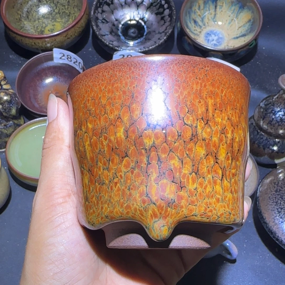 茶盏福建盏茶器竹节