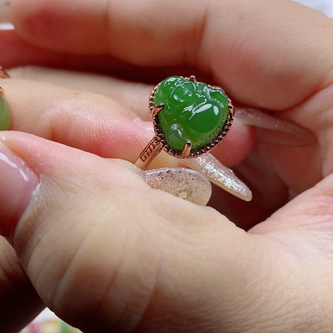 和田玉戒指未镶嵌