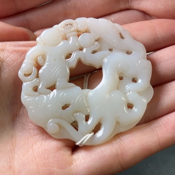 和田玉挂件未镶嵌