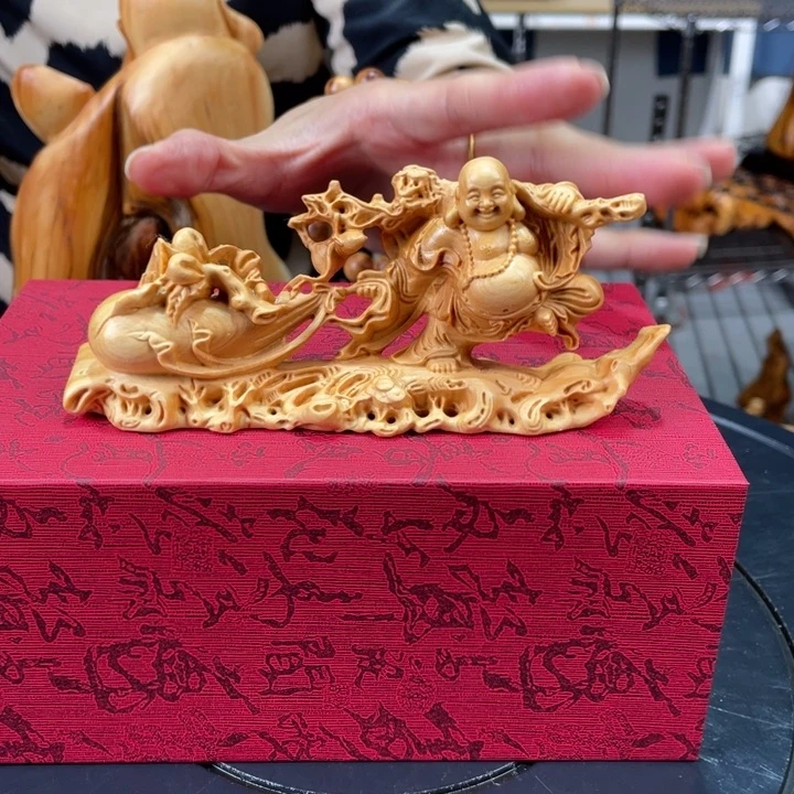 柏木（崖柏）车摆件