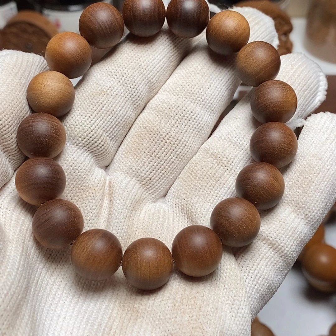 檀香木手串/手链掌***海老山檀香1.2沉水