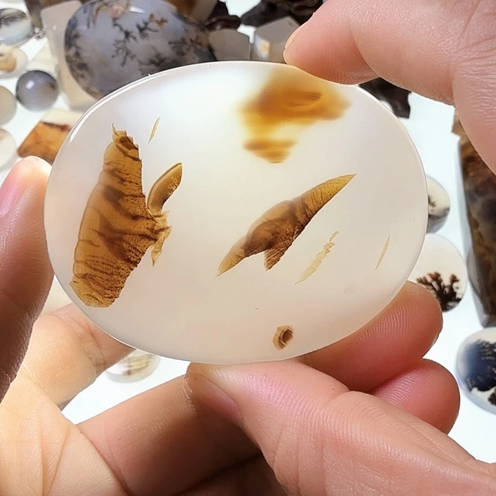 玛瑙/玉髓未镶嵌珠宝半成品