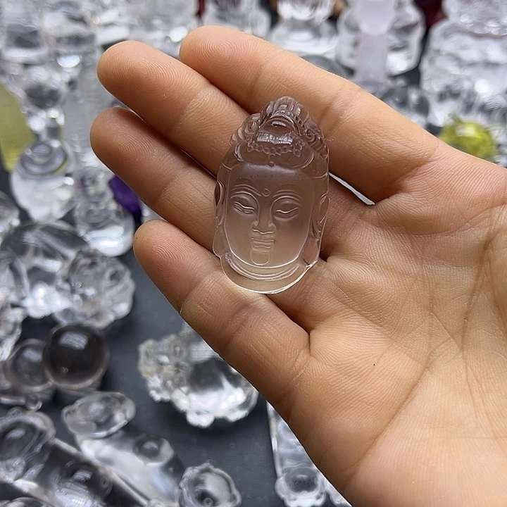 水晶摆件未镶嵌吊坠