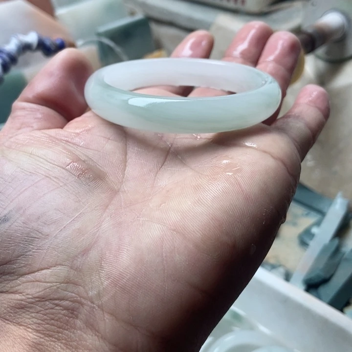 石英质玉手镯未镶嵌羊*咩加工定制