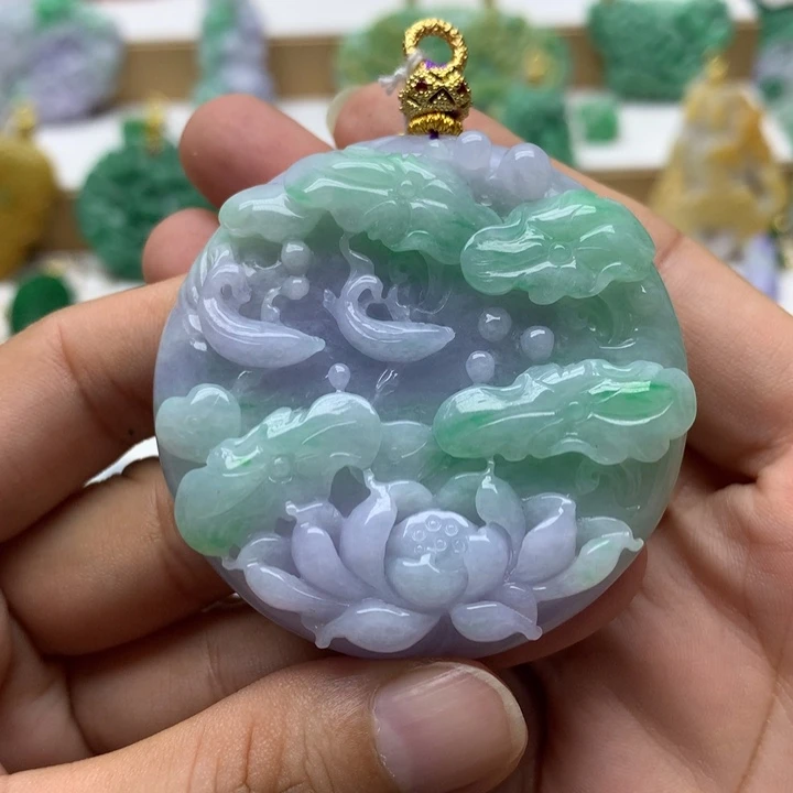颈饰未镶嵌翡翠翡翠