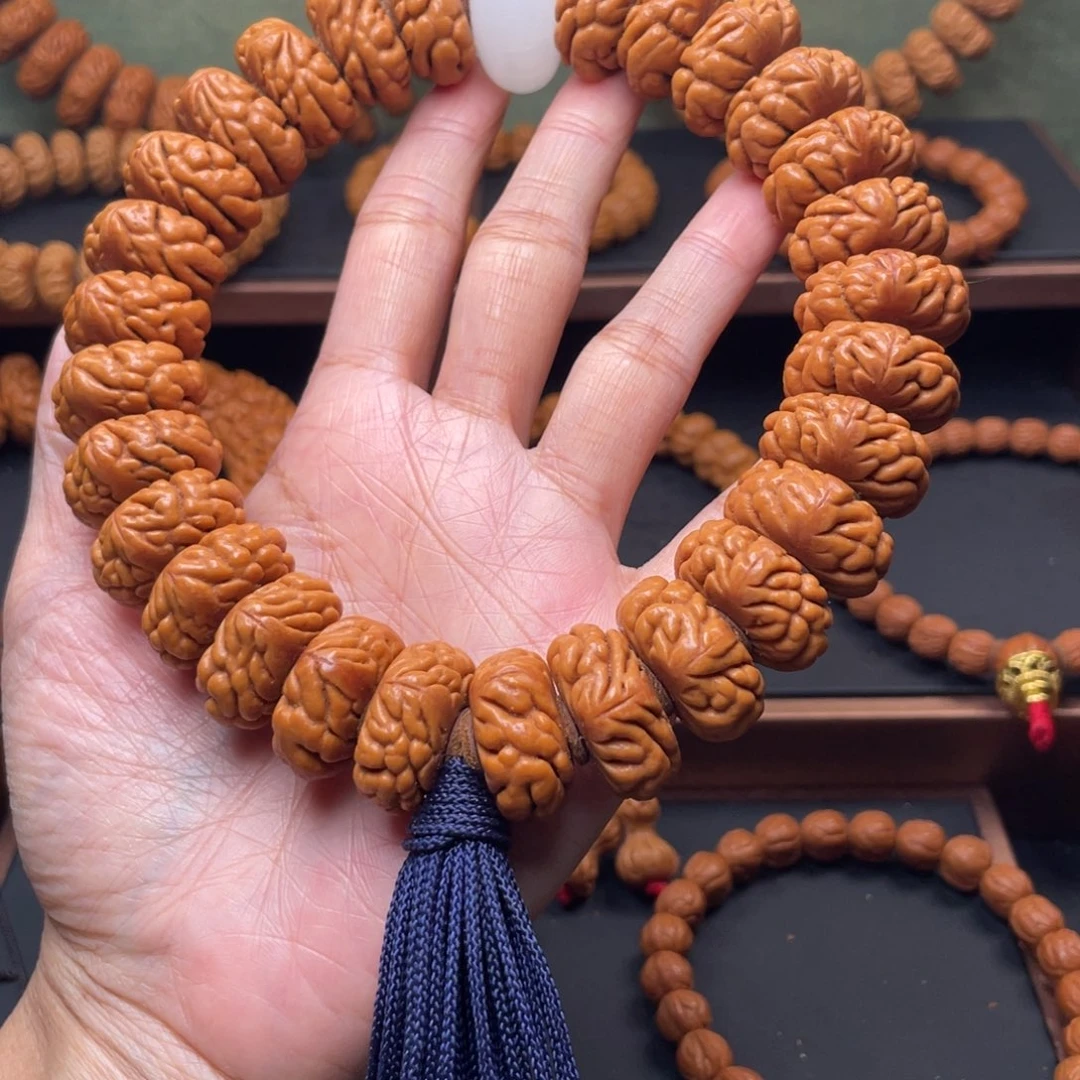 手串桃核22豹子头