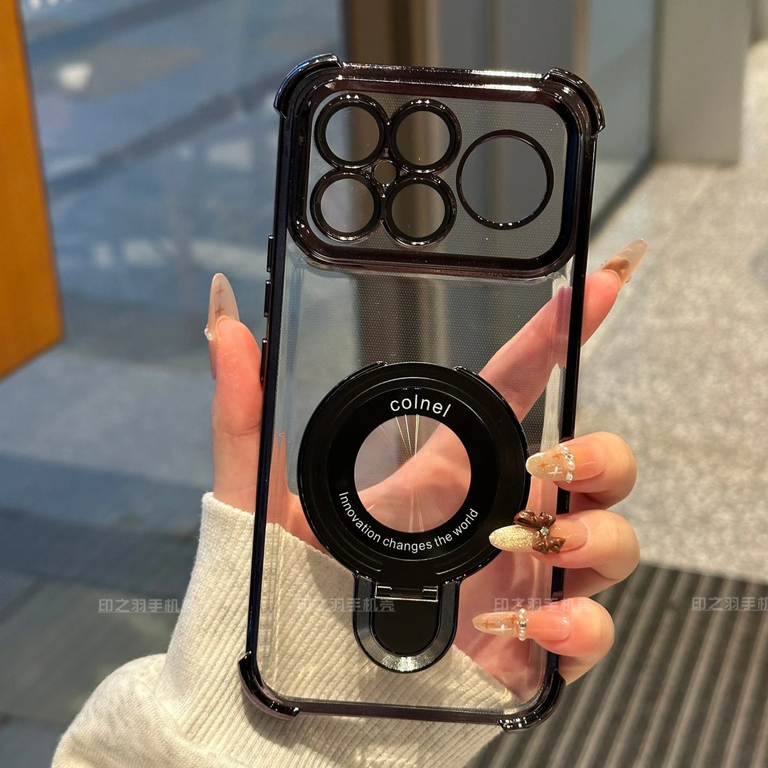 适用红米k90promax手机壳新款高级k80pro磁吸支架k70/k60个性外壳