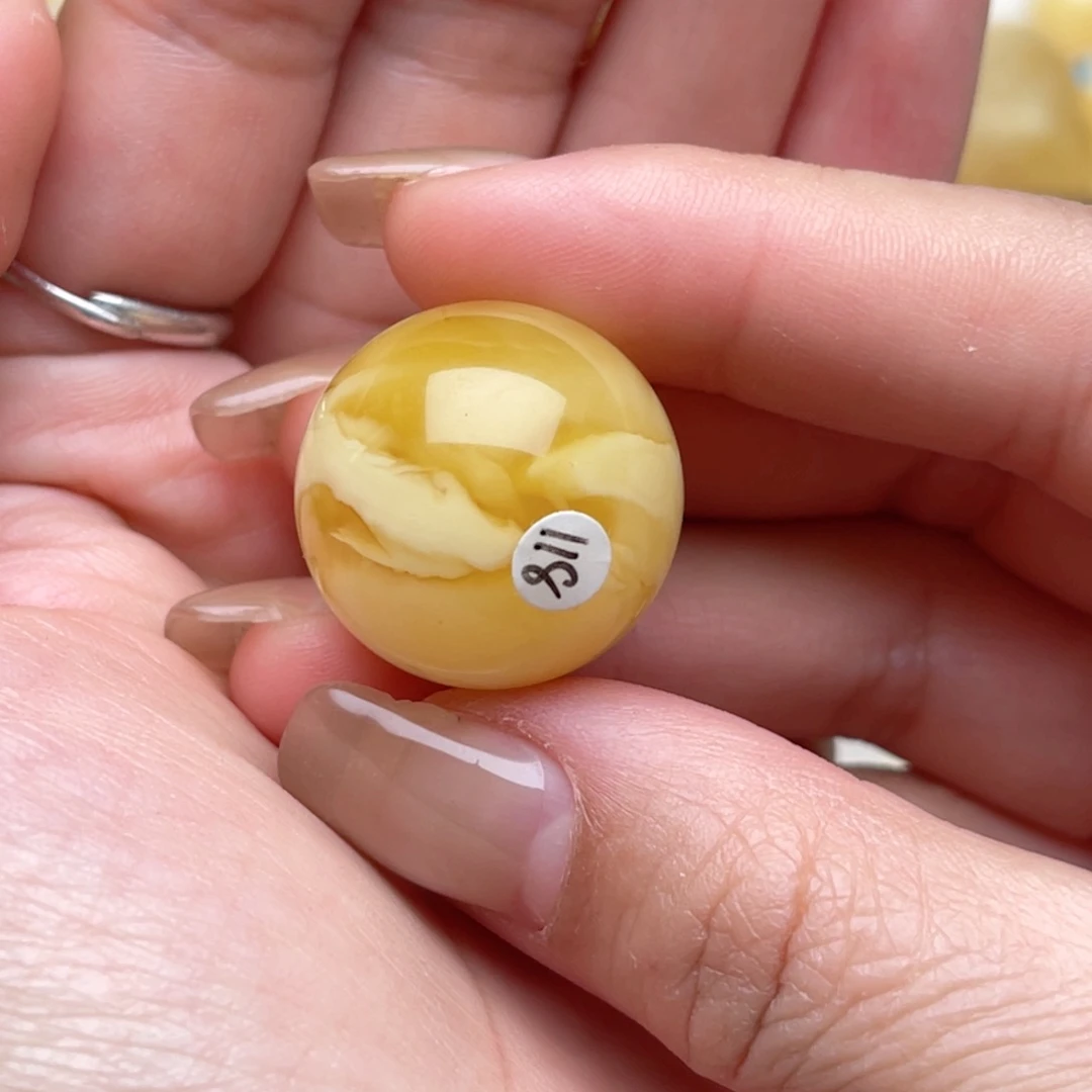 未镶嵌蜜蜡裸石蜜蜡圆珠梦二十三