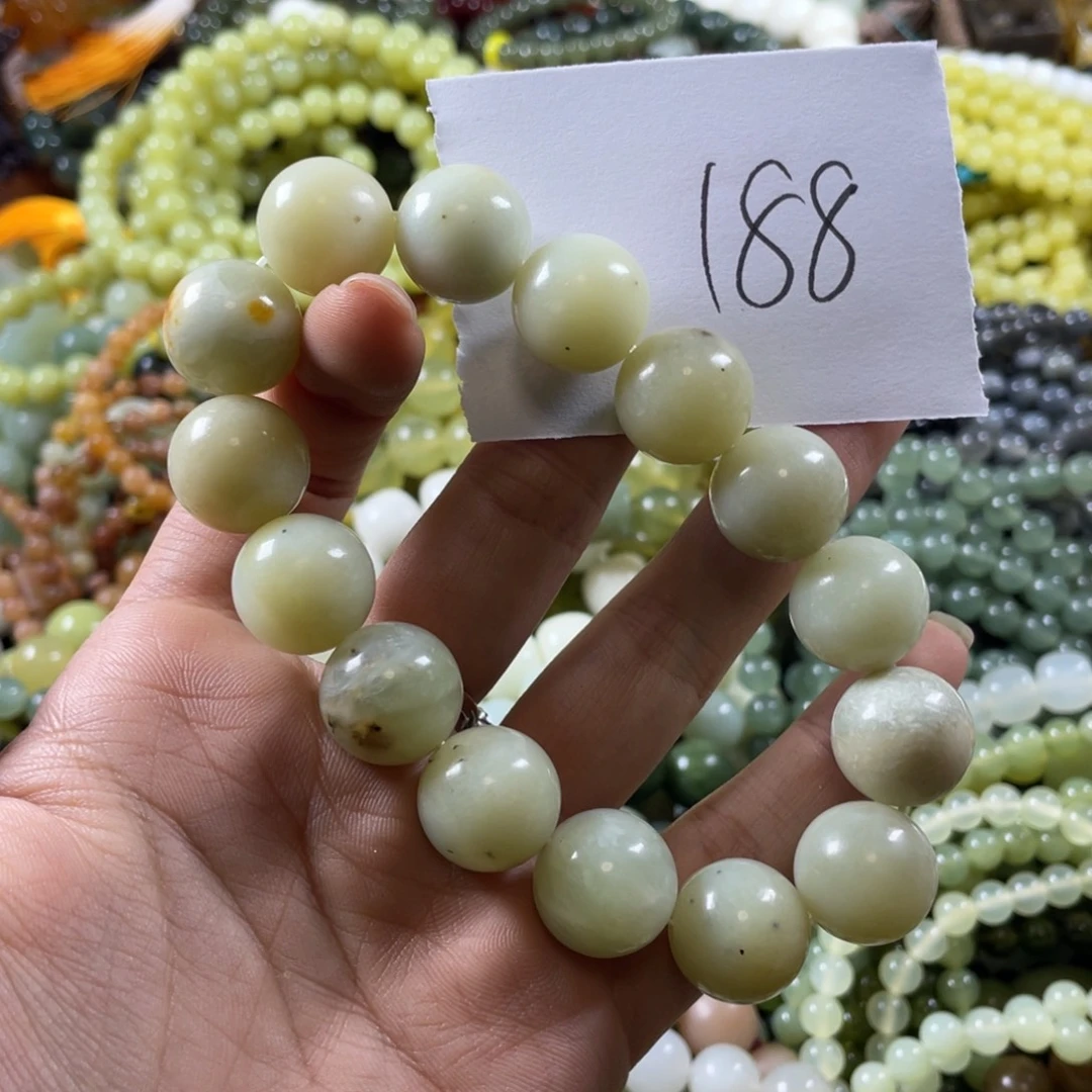 蛇纹石玉未镶嵌手串