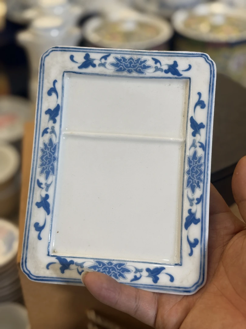 醴陵釉下五彩139碟 微瑕