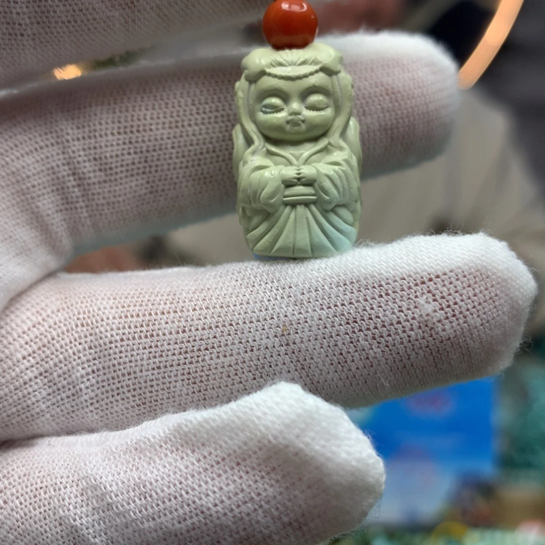 绿松石挂件未镶嵌