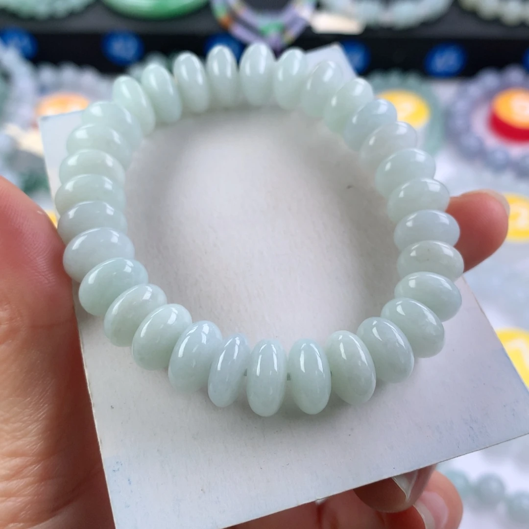 翡翠未镶嵌手链卡11