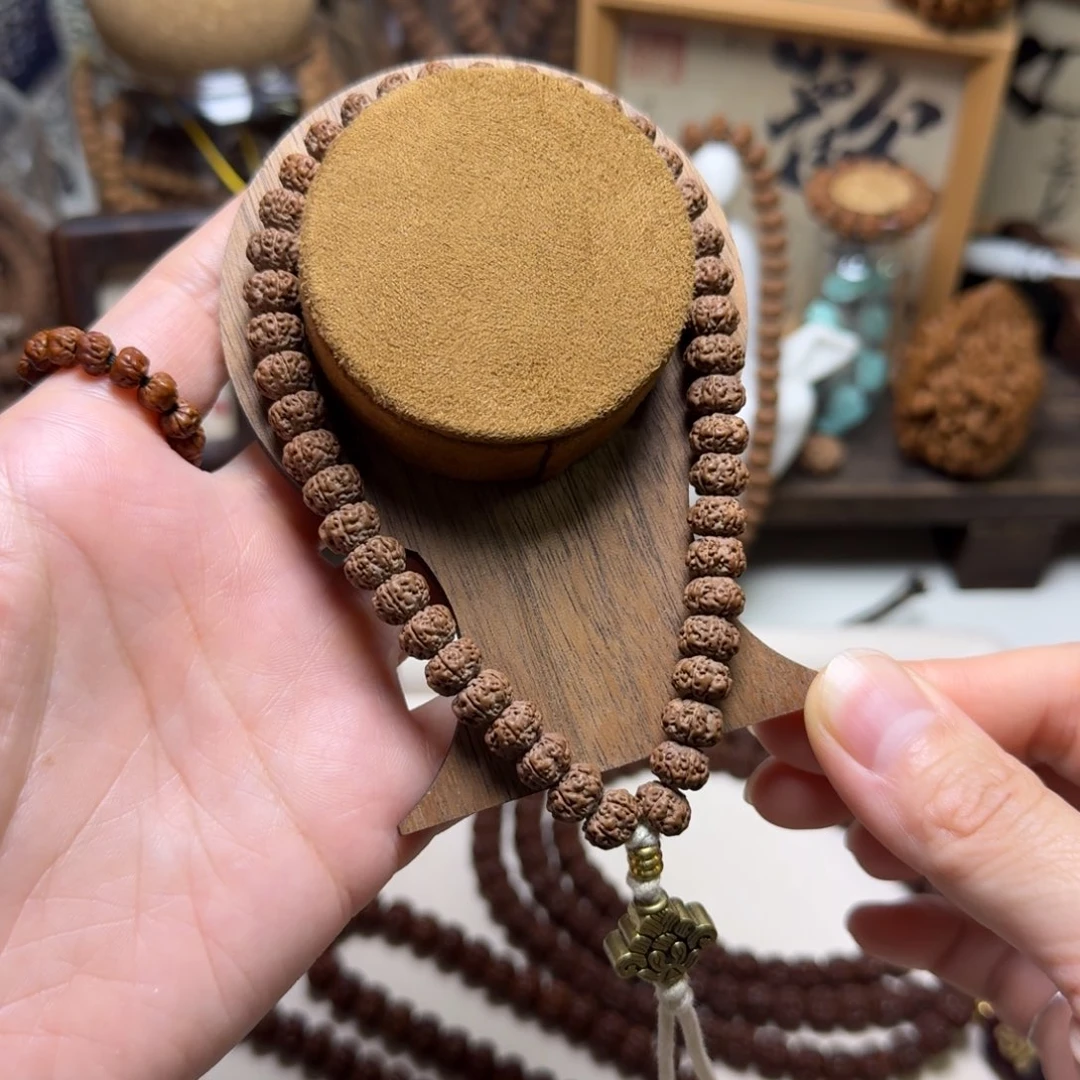 金刚菩提手串挺*地表平细单圈 8.3mm士