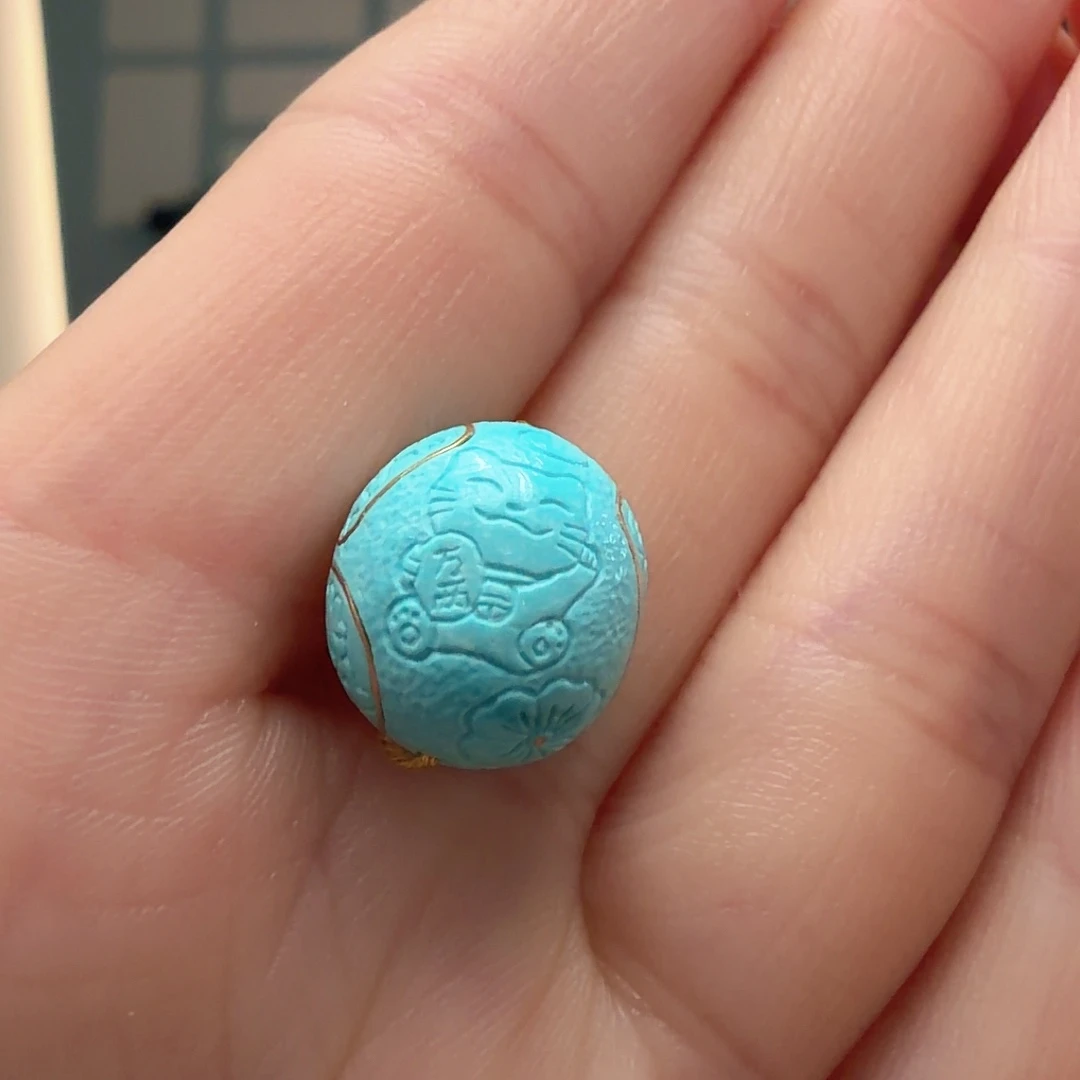 绿松石未镶嵌颈饰