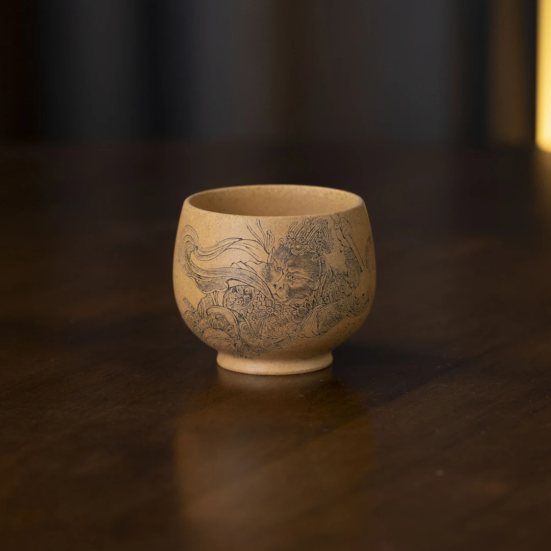 生肖 猴 岚 段泥140cc家用紫砂茶周边