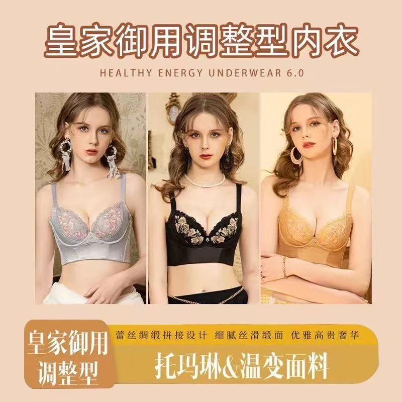 皇家御用高级文胸正品中脉内衣聚拢内衣蕾丝舒适下垂