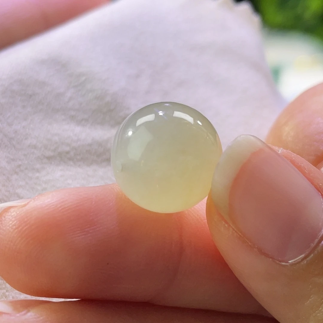 散珠翡翠展示勿拍缅甸翡翠a货卡13+雪梨黄