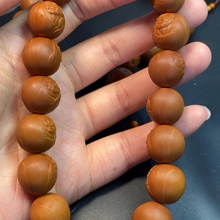 橄榄核摆件恩**6十八罗汉