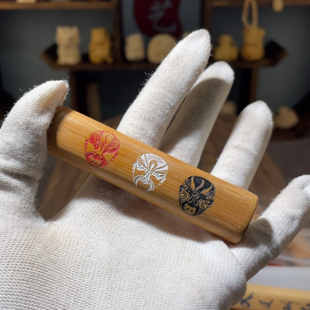 竹红白黑脸谱111111111111