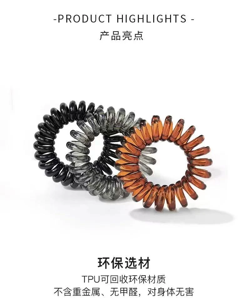 丹麦高端电话发圈发圈发绳5根10-3