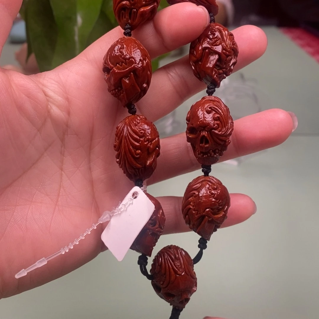 大叶紫檀（黑酸枝木类）橄榄核回血直播间