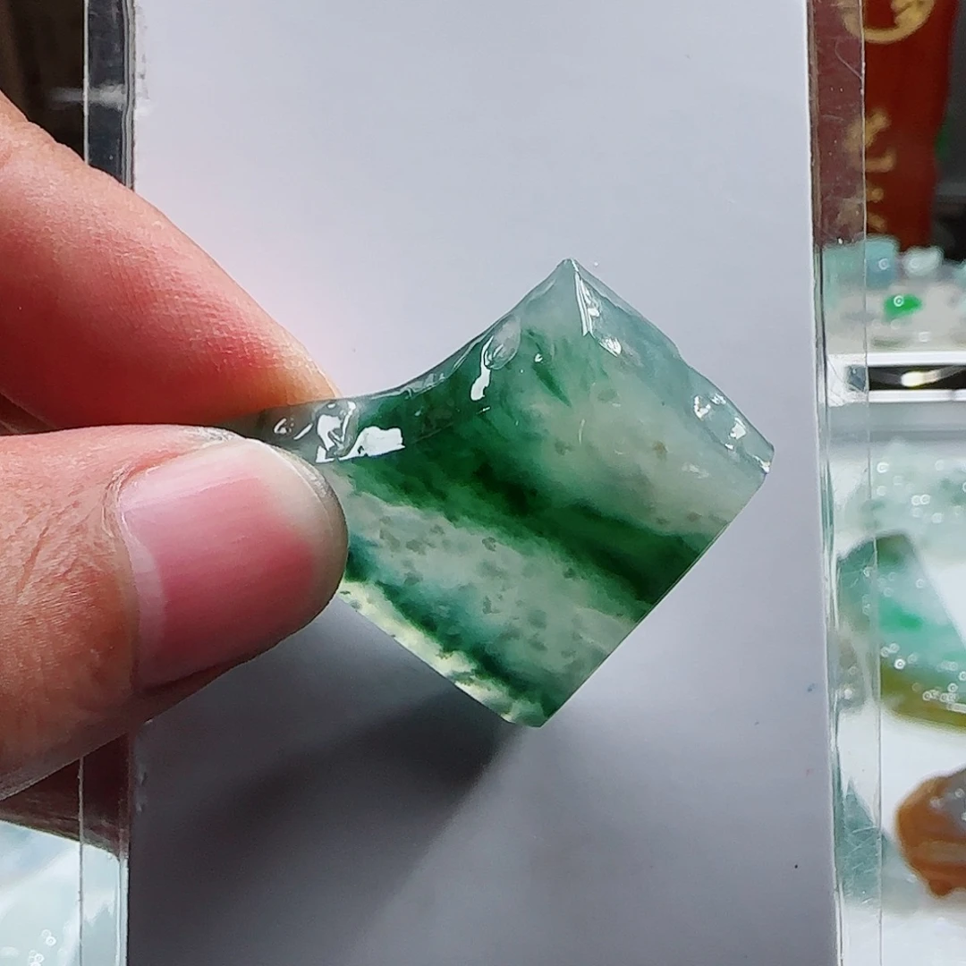 定制翡翠未镶嵌翡翠含工