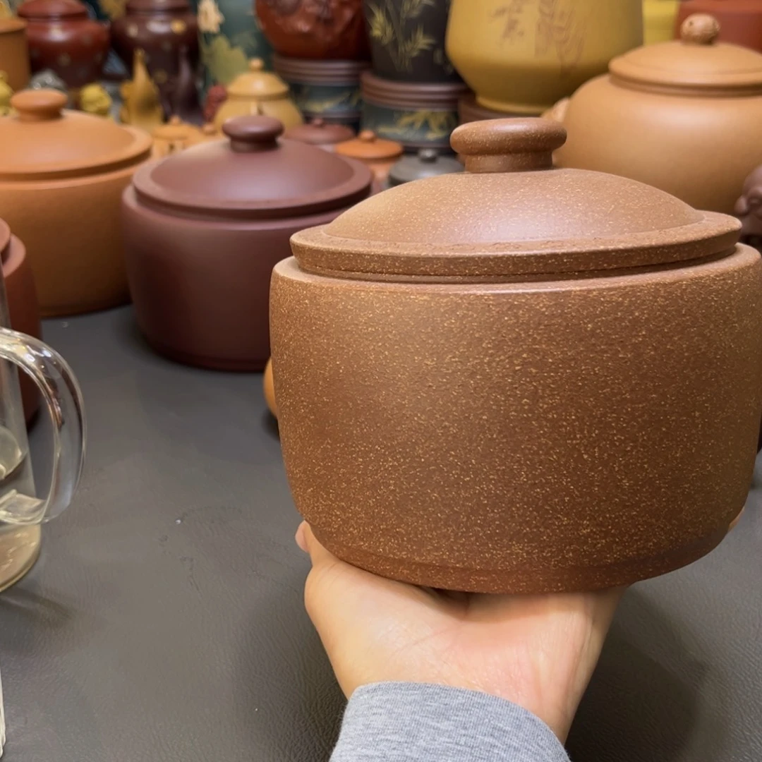 紫砂茶叶罐紫砂茶具